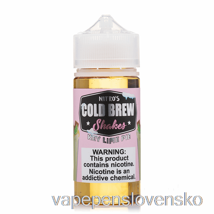 Key Lime Pie - Nitros Cold Brew - 100ml 0mg Vape Slovensko